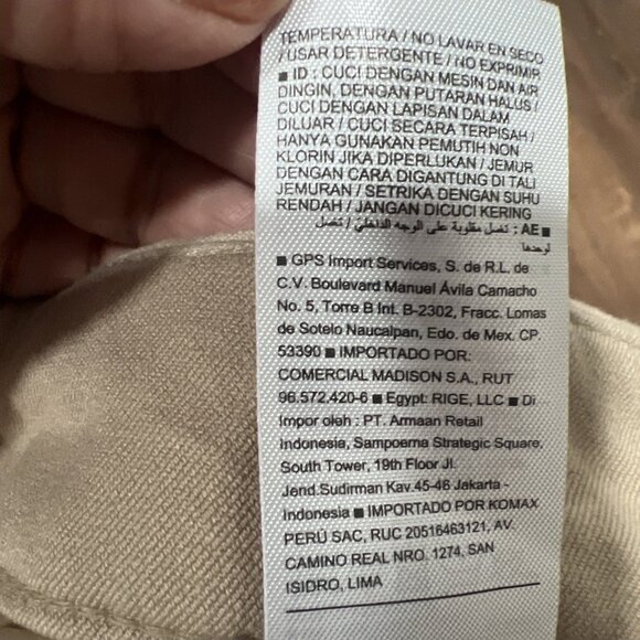 Old Navy Pixie Pants Casual Chino Mid-Rise Women's Size 8 Stretch Beige - Picture 10 of 10